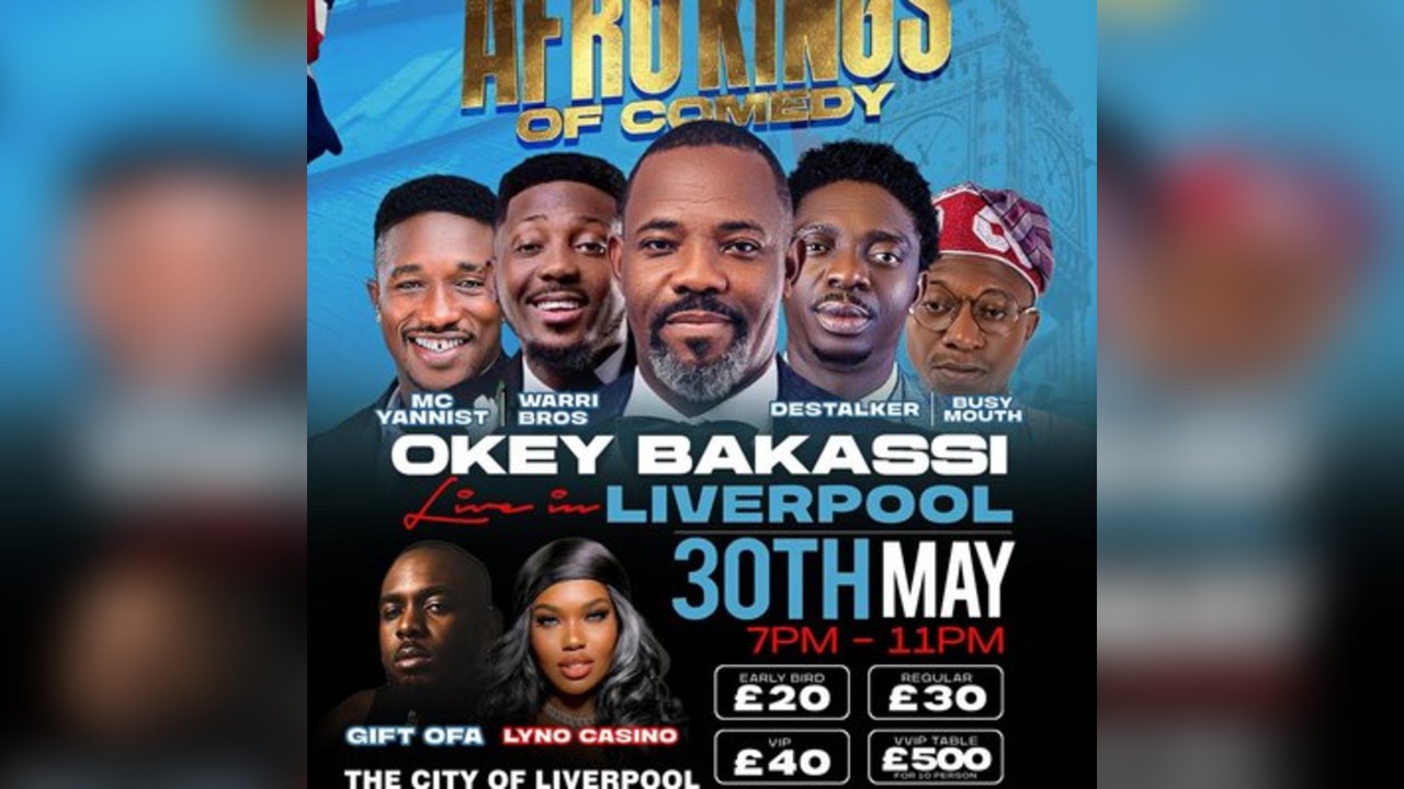 Afro Kings Of Comedy - Liverpool
