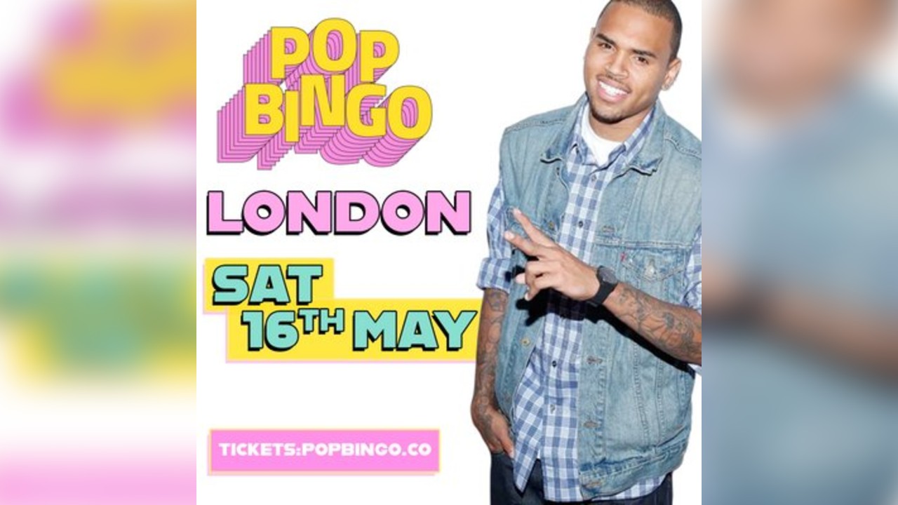 POP Bingo Saturday 16th May London