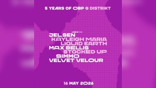 5 Years of OBP @ Distrikt