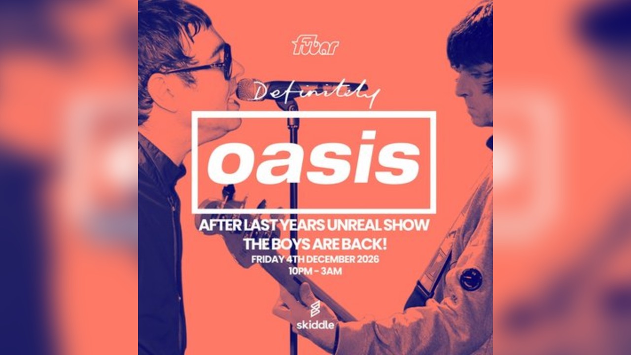 Definitely Oasis Live at Fubar | Showtime