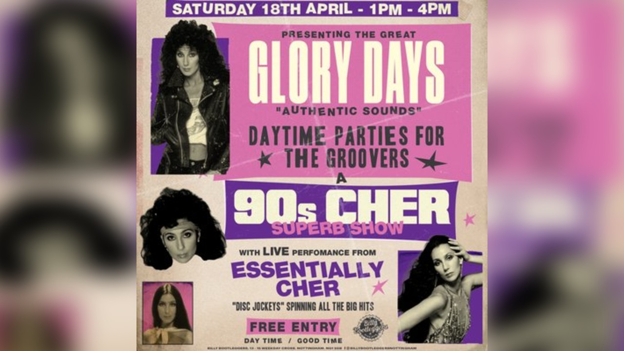 GLORY DAYS - A 90s Cher Superb Show
