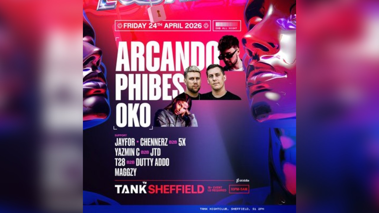 Locked In W/ Arcando, Phibes, Oko + More @TANK