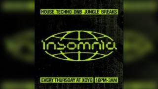 Insomnia London: House, Techno, Drum n Bass, Jungle, Breaks