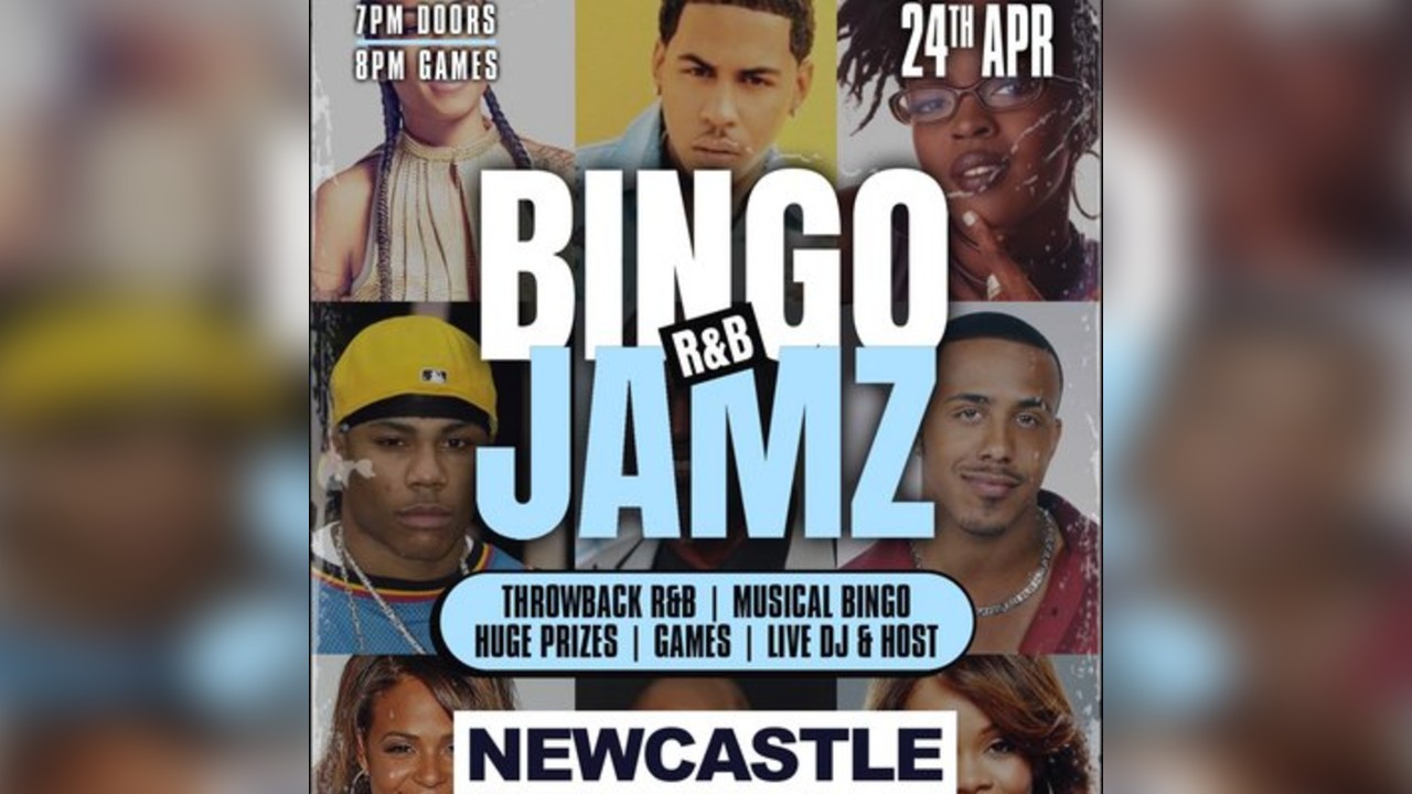 Bingo Jamz Newcastle | 24th April 2026
