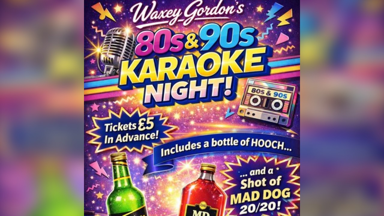 80's And 90's Karaoke Night