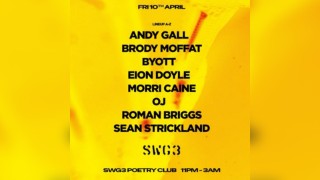 SYNTHETIC x SWG3 Poetry Club