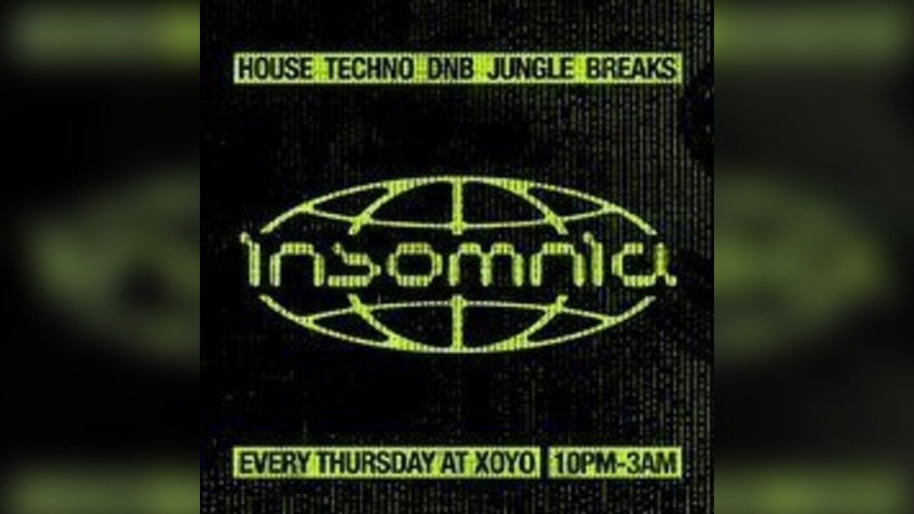 Insomnia London: House, Techno, Drum n Bass, Jungle, Breaks