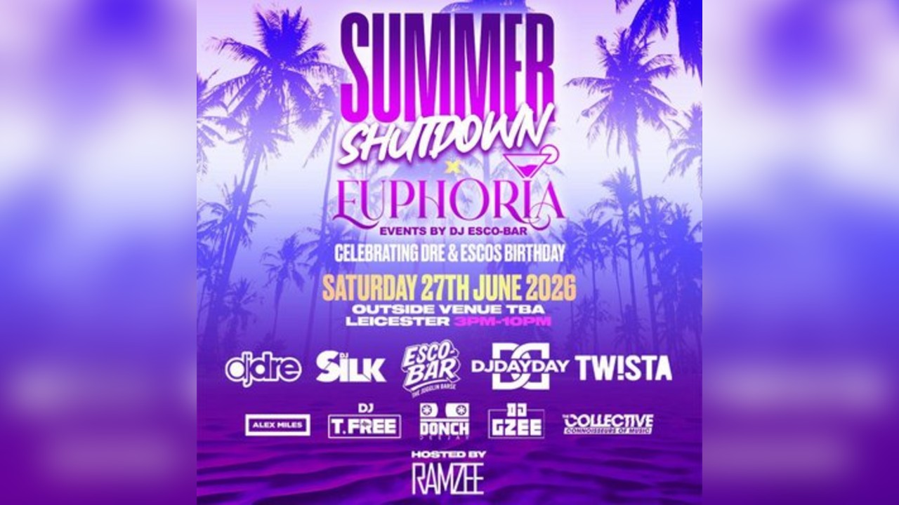 Summer Shutdown X Euphoria Events  Summer Day Party