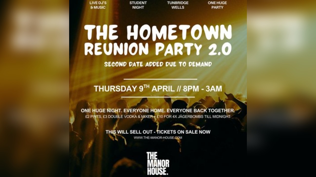 The Big Hometown Reunion Party 2.0 (second date)