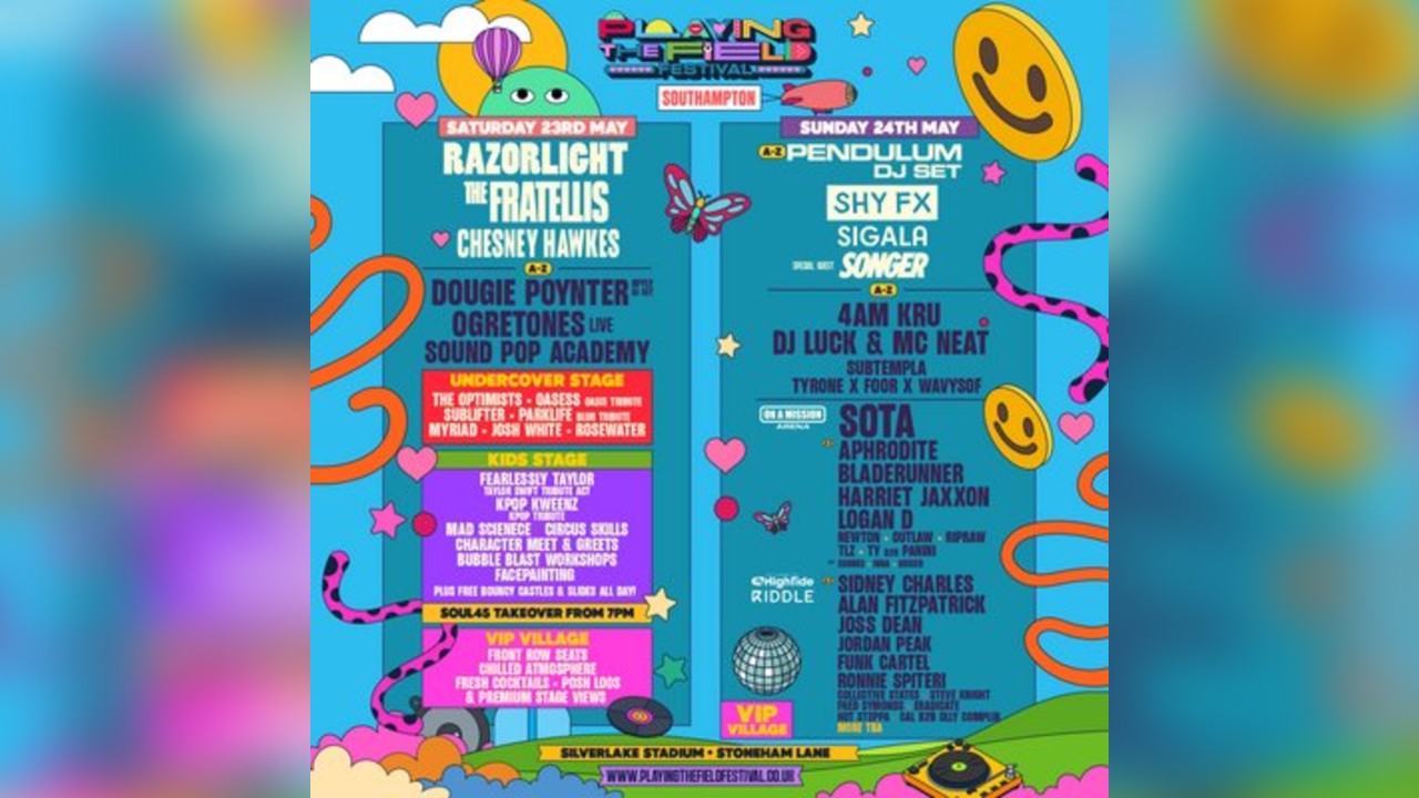 Playing the Field Festival - 23rd & 24th May 2026