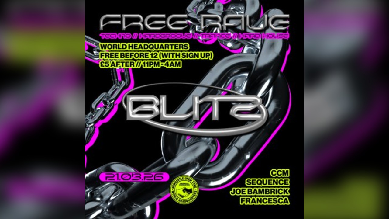 BLITZ - Techno/Hardgroove/Trance/Hard Dance - FREE RAVE