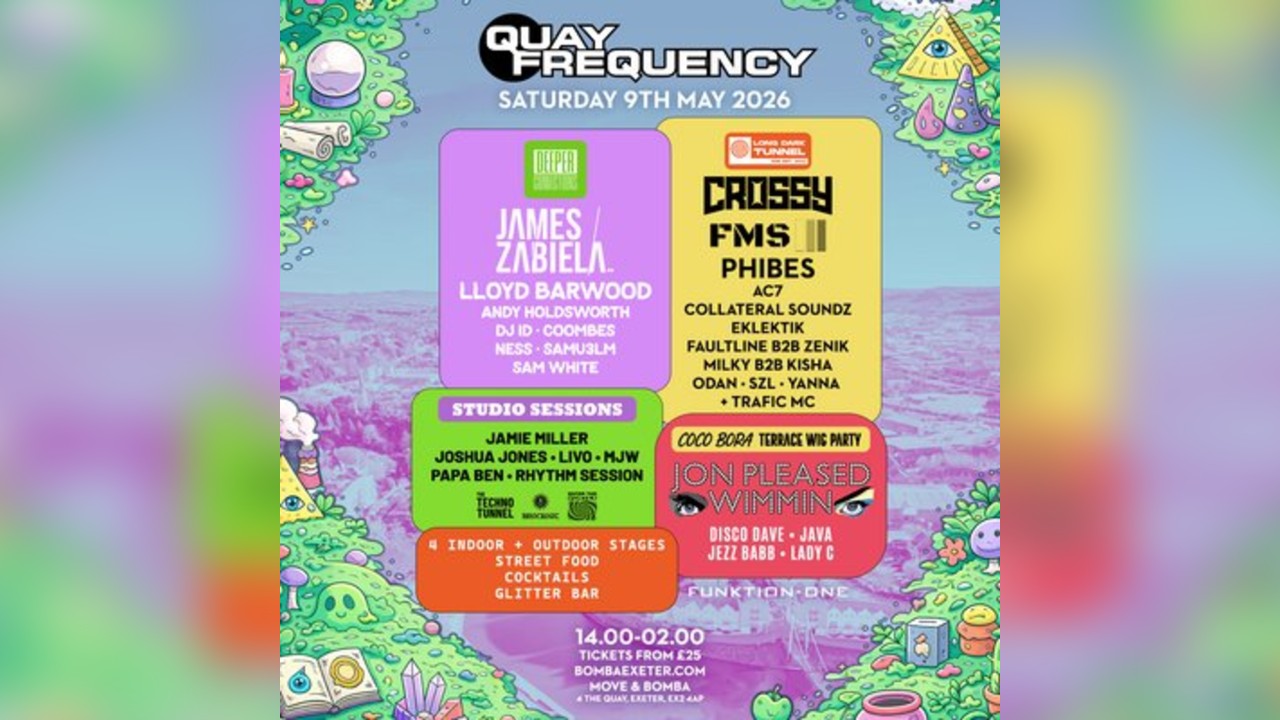 Quay Frequency Festival | 09.05.26 | Exeter