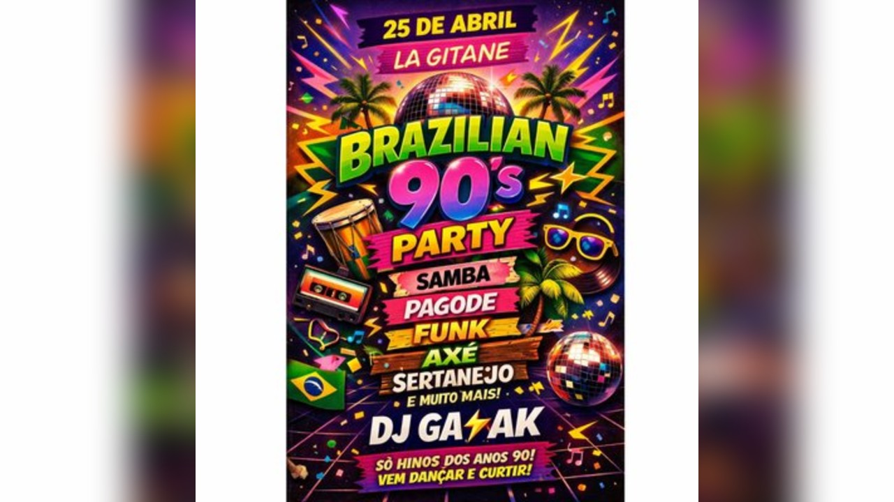 Brazilian 90's Party