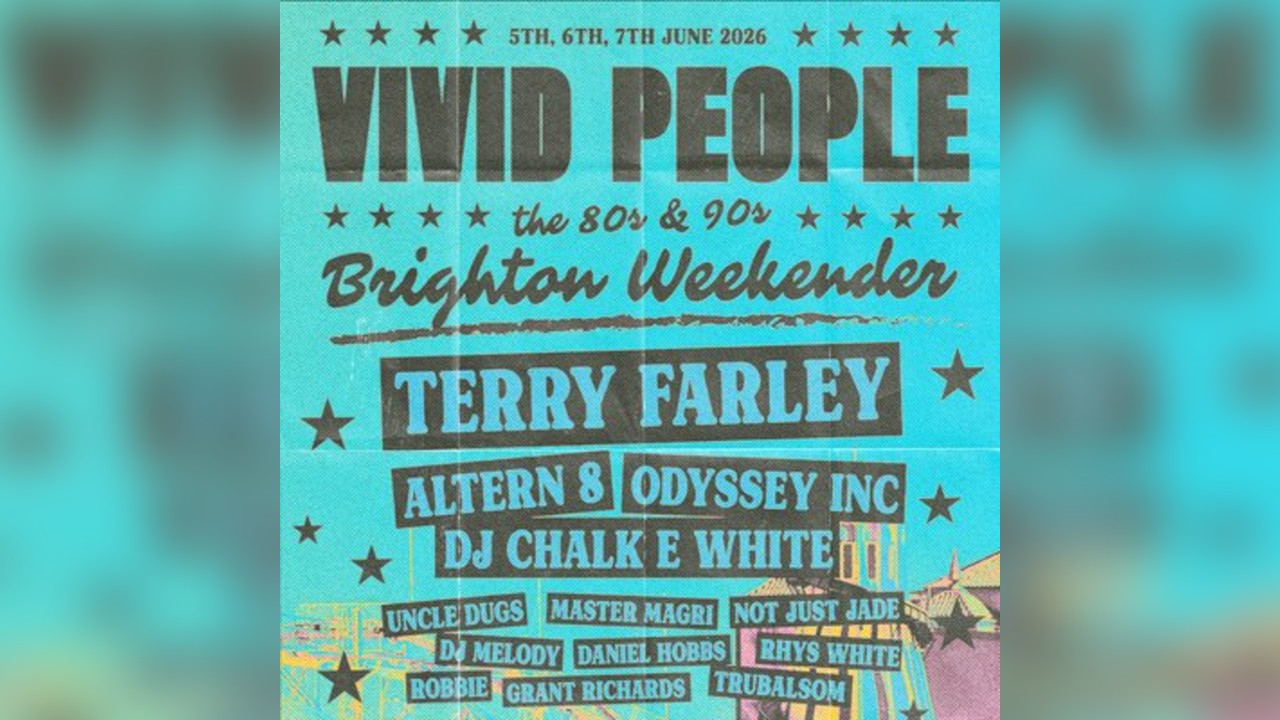 Vivid People 80s & 90s Brighton Weekender