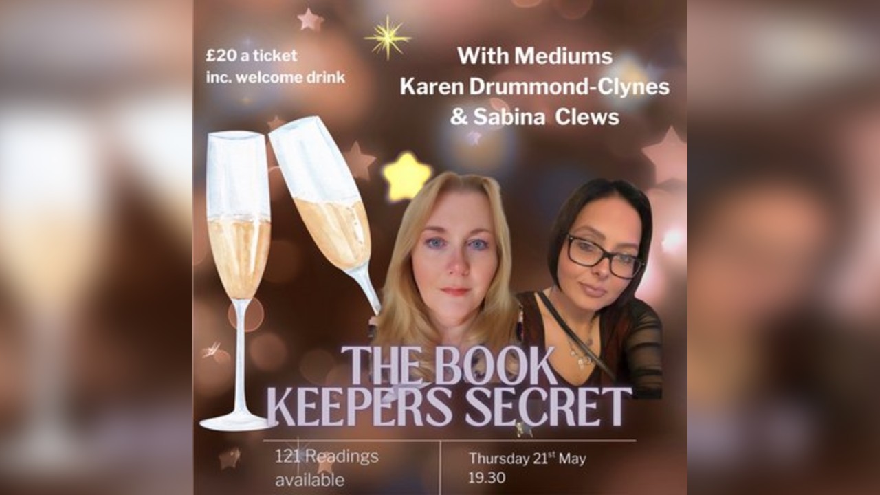 Prosecco & Psychic Night at The Book Keepers Secret