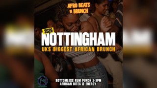 NOTTINGHAM 25th Apr - Afrobeats N Brunch - Joy is coming