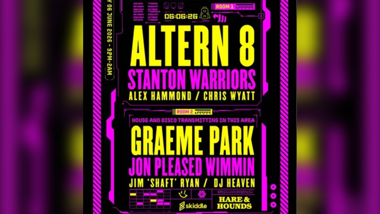 Heritage: Altern 8, Graeme Park, Stanton Warriors, Jon Pleased