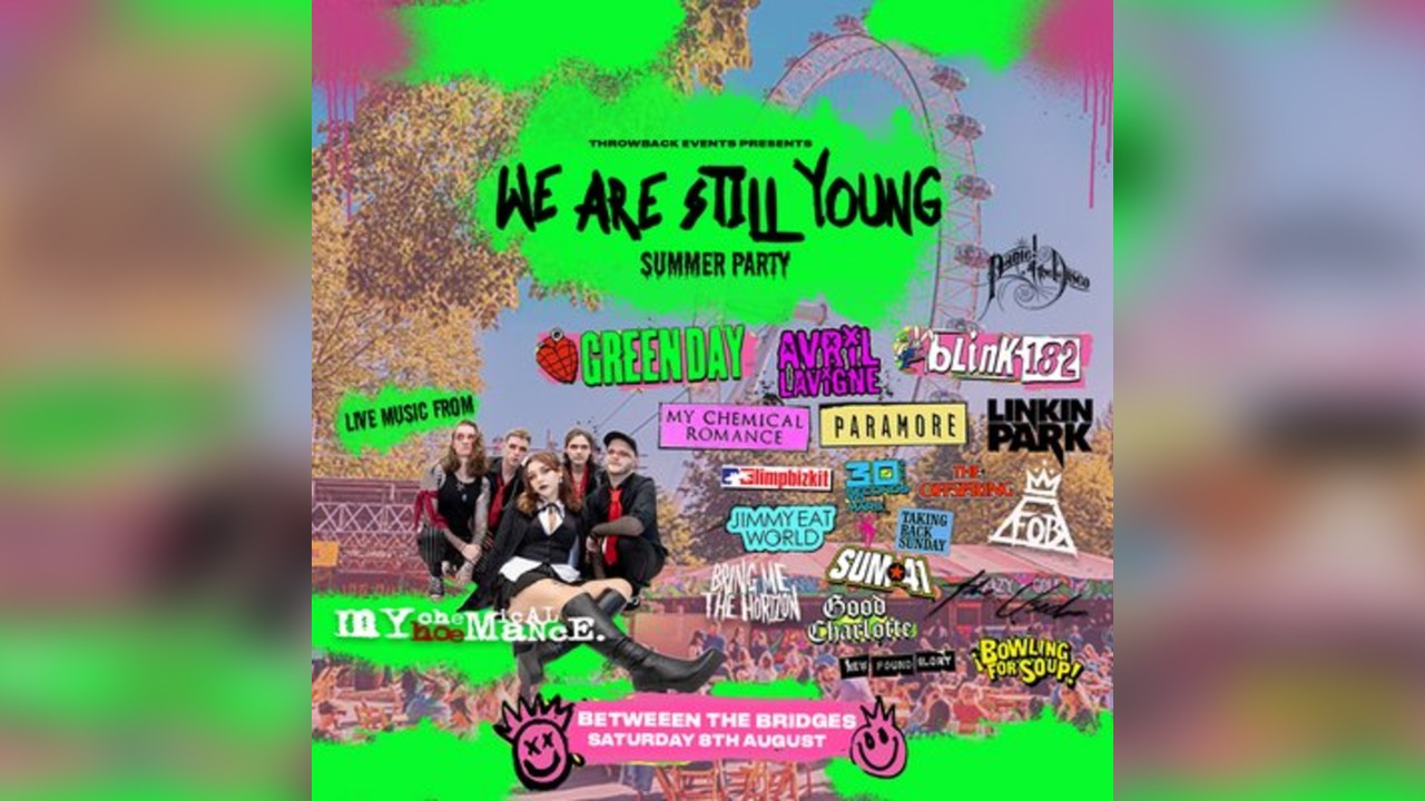 We Are Still Young Summer Party with My Chemical Hoemance