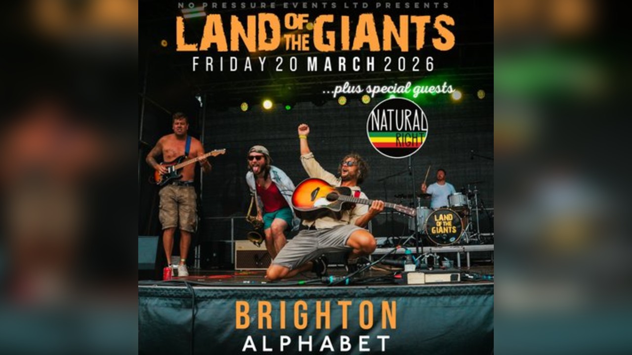 Land of the Giants + Natural Right @ ALPHABET, Brighton
