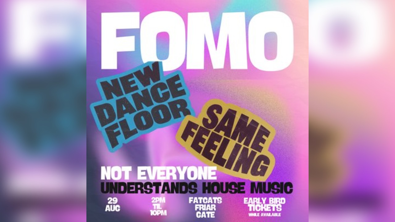 FOMO: House In The Sun - Bank Holiday Edition