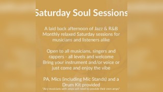 Saturday Soul Sessions