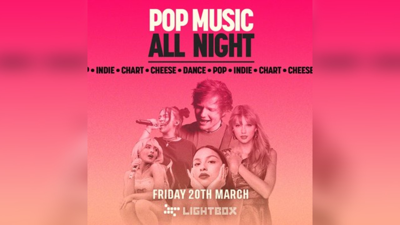 [FREE TICKETS] Pop All Night @ Fire & Lightbox