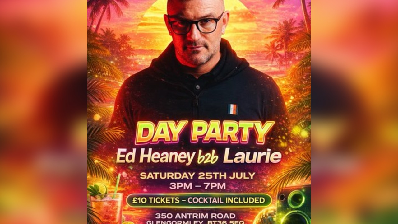 Fluid day party Ed Heaney b2b Laurie