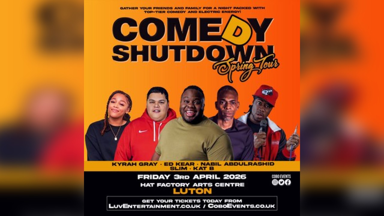 Comedy Shutdown - Bank Holiday Special Luton