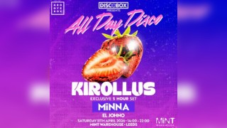 KIROLLUS 5HR SET | All Day Disco at MINT Warehouse, Leeds