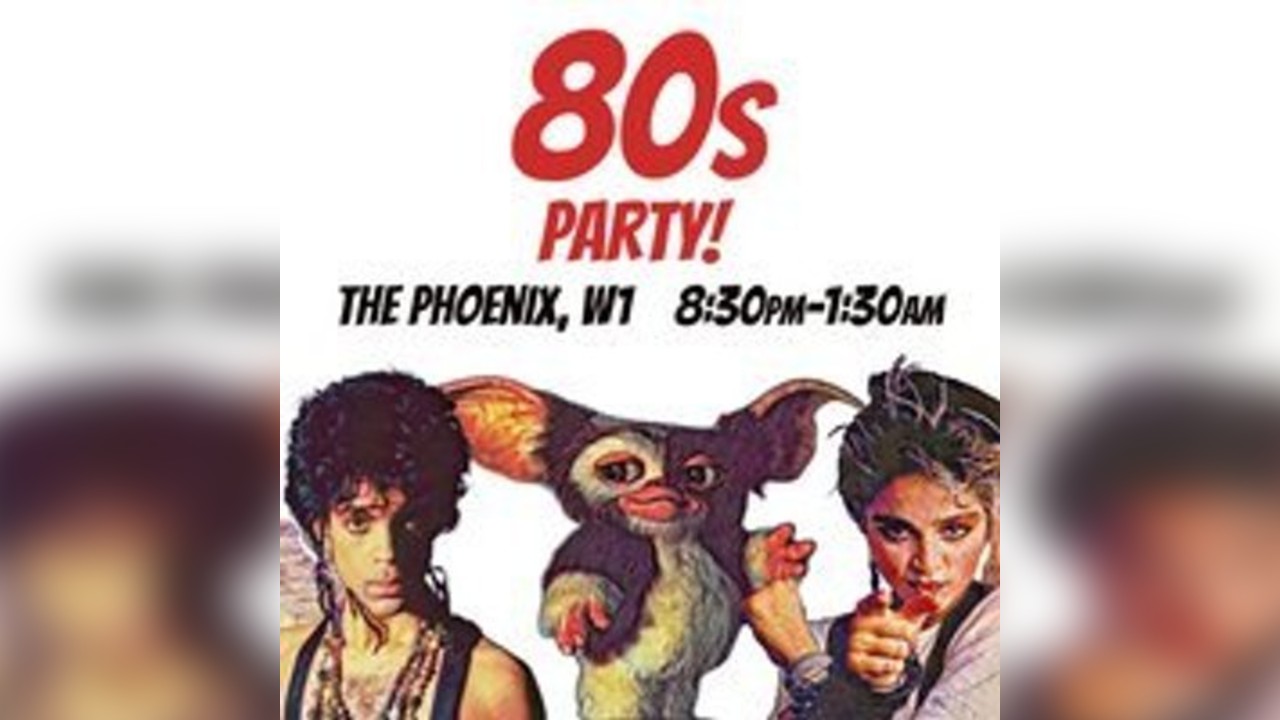 The 80s Party - April 2026 (18+)