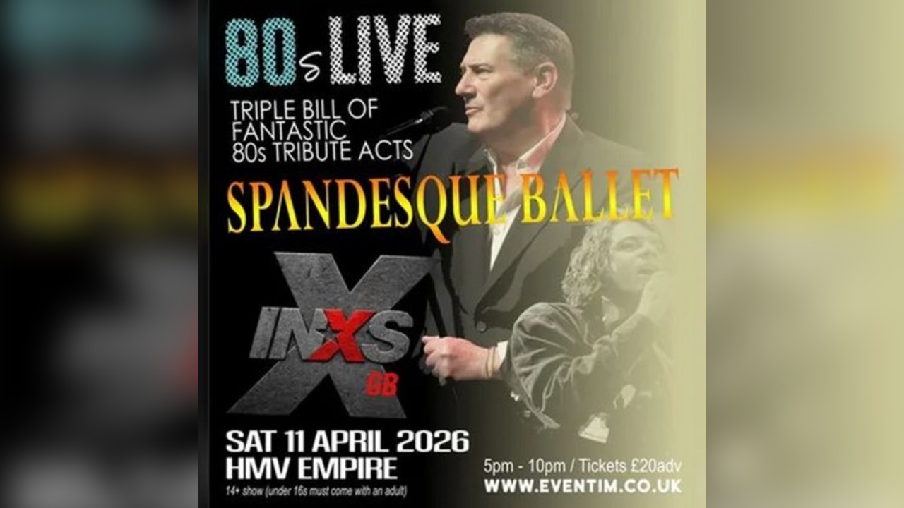 80s LIVE with SPANDESQUE BALLET