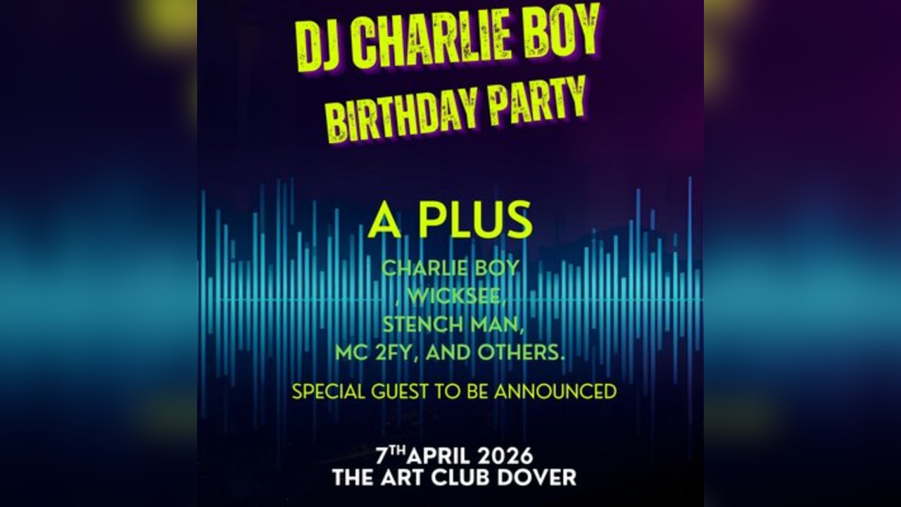 Charlie boy birthday bash