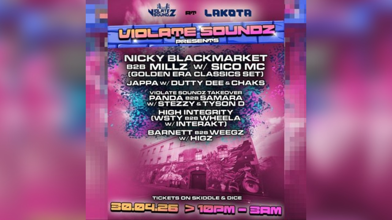 Violate Soundz Presents: Nicky Blackmarket B2B Millz