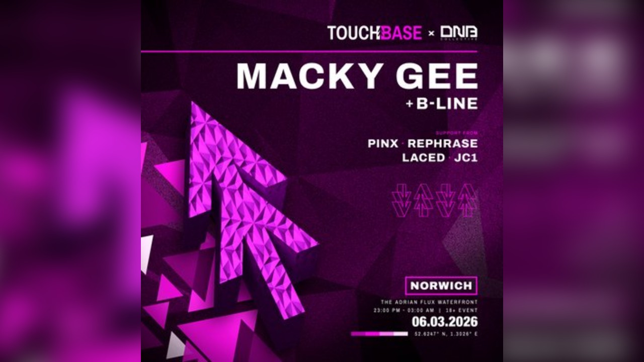 Macky Gee: Norwich THIS FRIDAY