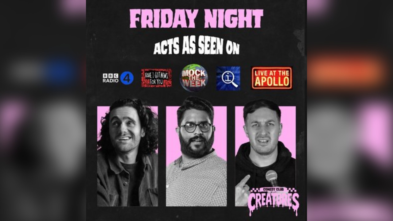Friday Night Showcase|| Creatures Comedy Club