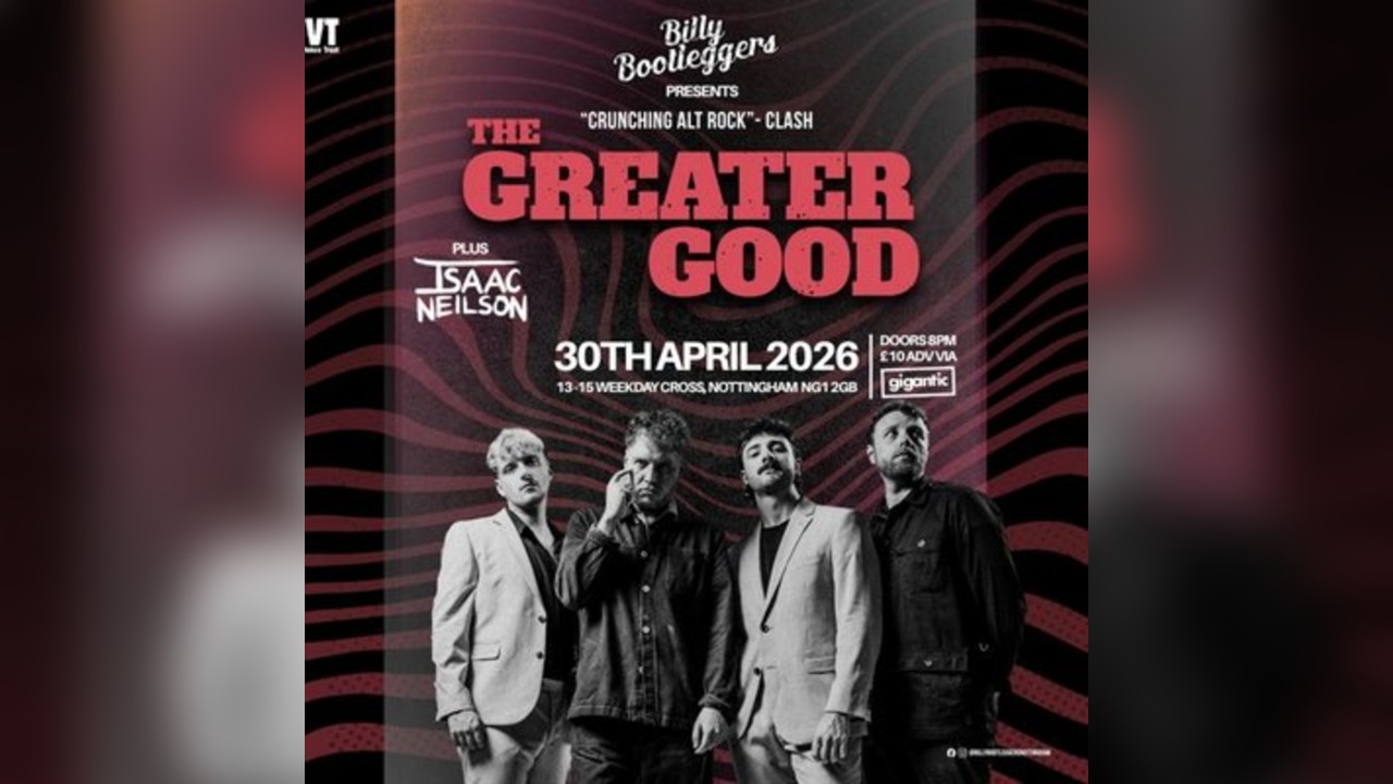 The Greater Good + Isaac Neilson live @ Billy's  (UPSTAIRS)