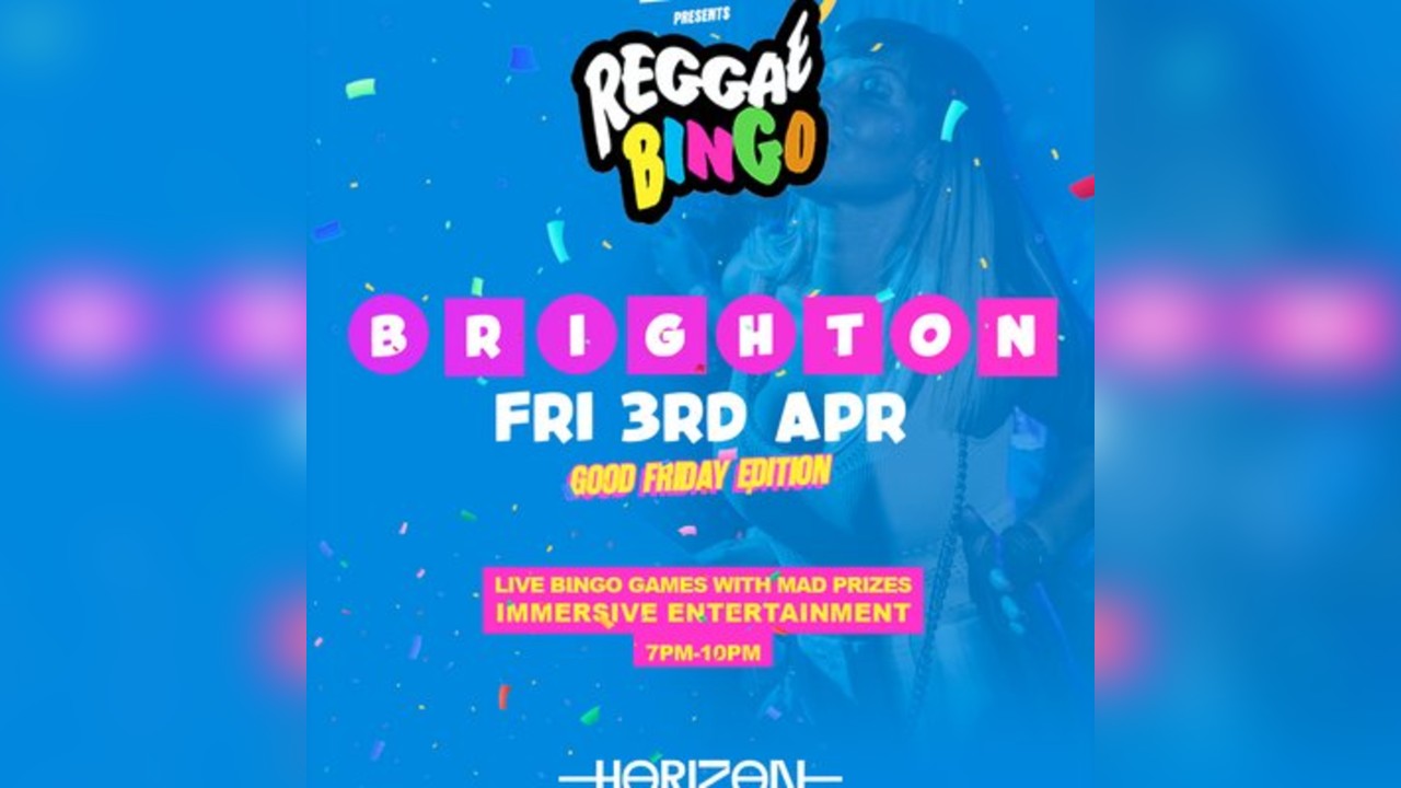 Reggae Bingo - Brighton - Fri 3rd Apr