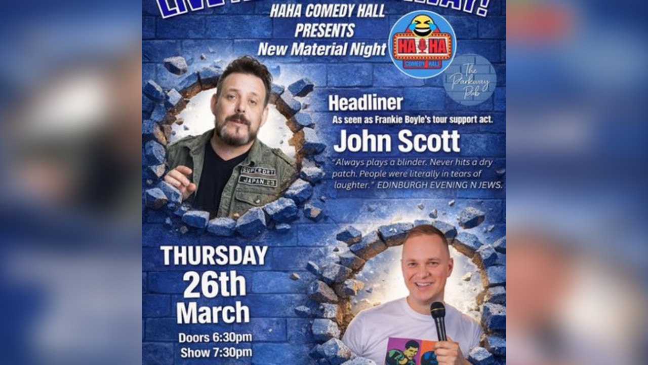 Ha Ha Comedy Hall - John Scott - MC James Kilvington