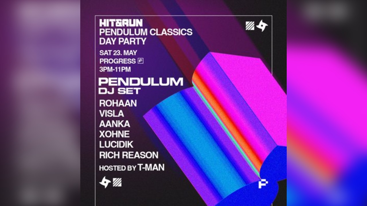 HIT & RUN presents PENDULUM (DJ) @ Progress
