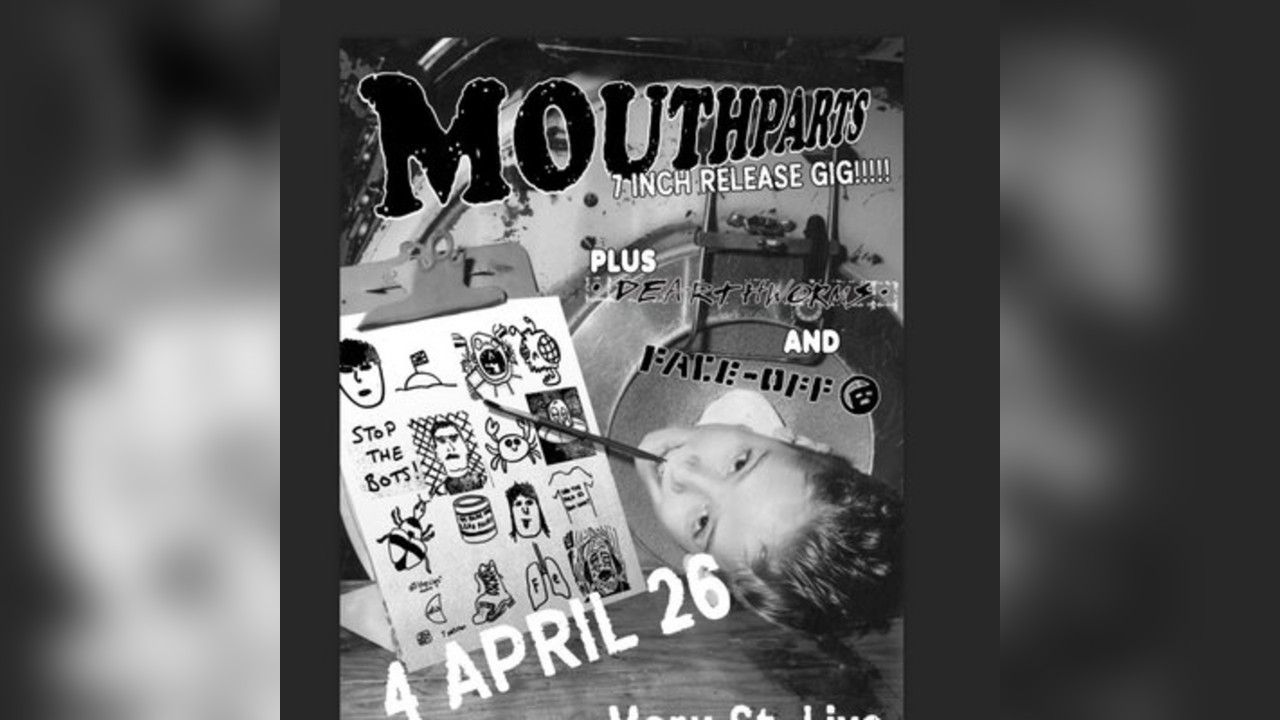 Mouthparts - 7 inch Release with Dearthworms and Face Off