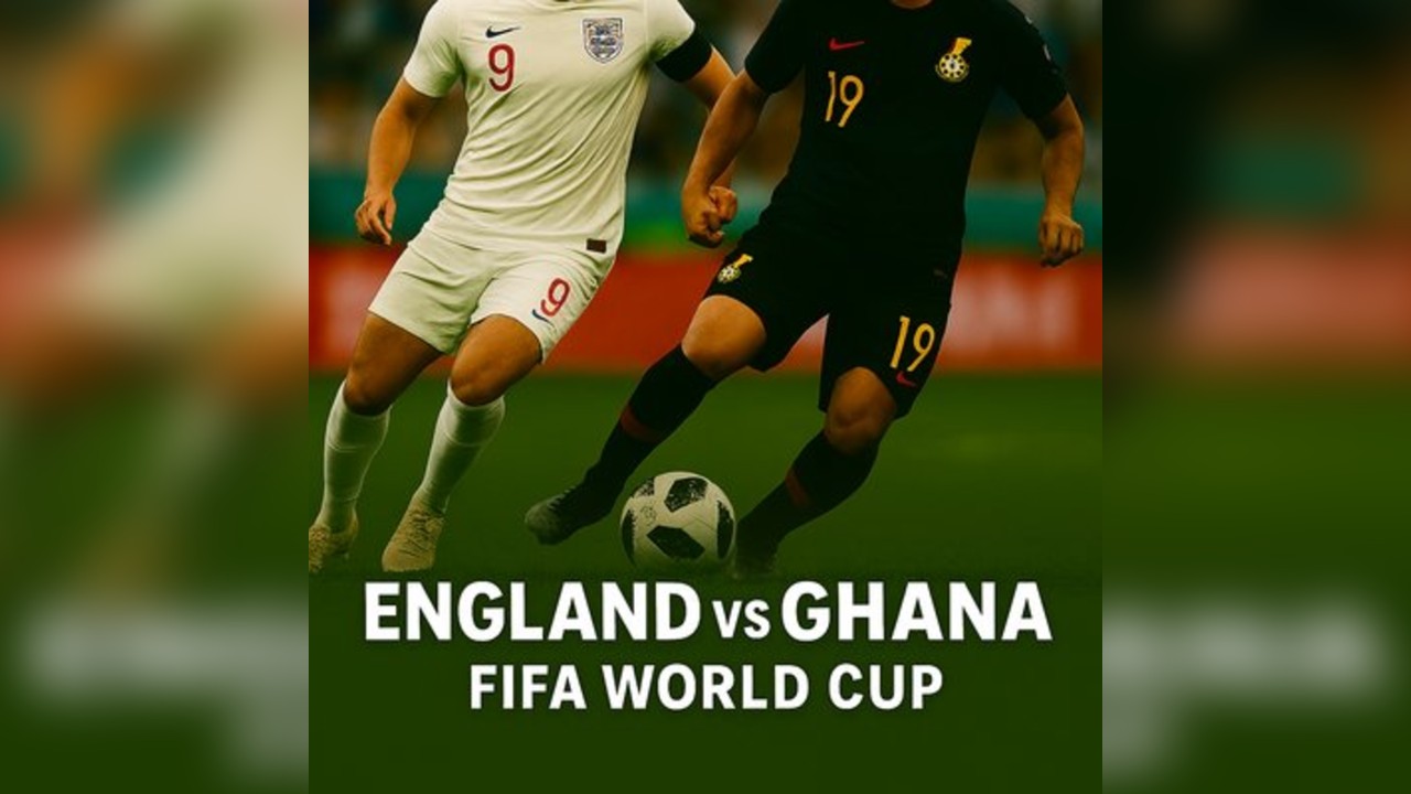 England vs Ghana FIFA World Cup