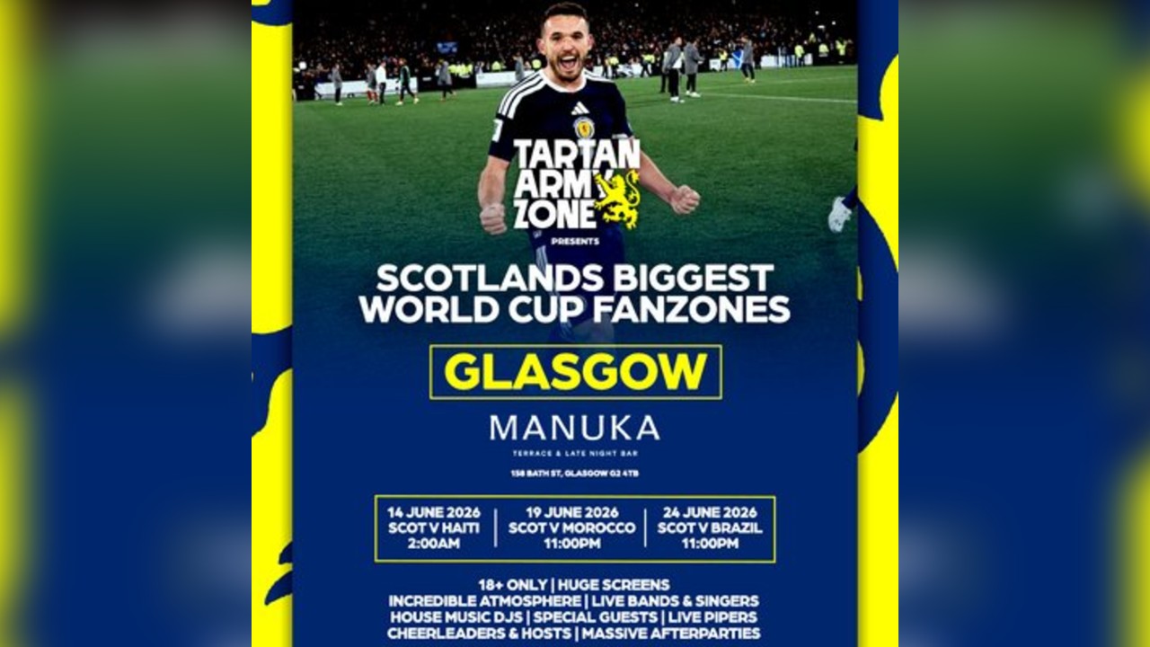 Tartan Army Zone: Scotland Vs Haiti (Glasgow)
