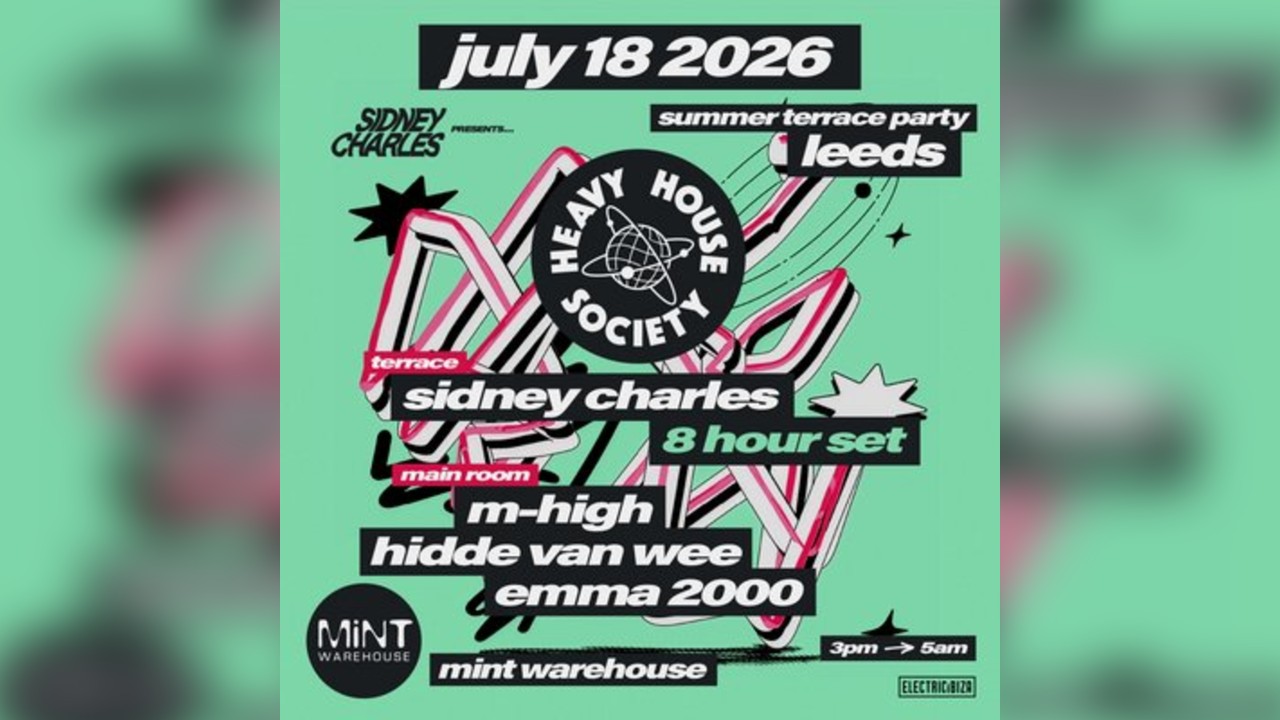 Heavy House Society Terrace Party: Sidney Charles + more
