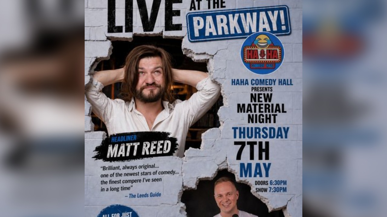 Ha Ha Comedy Hall - Matt Reed - MC James Kilvington