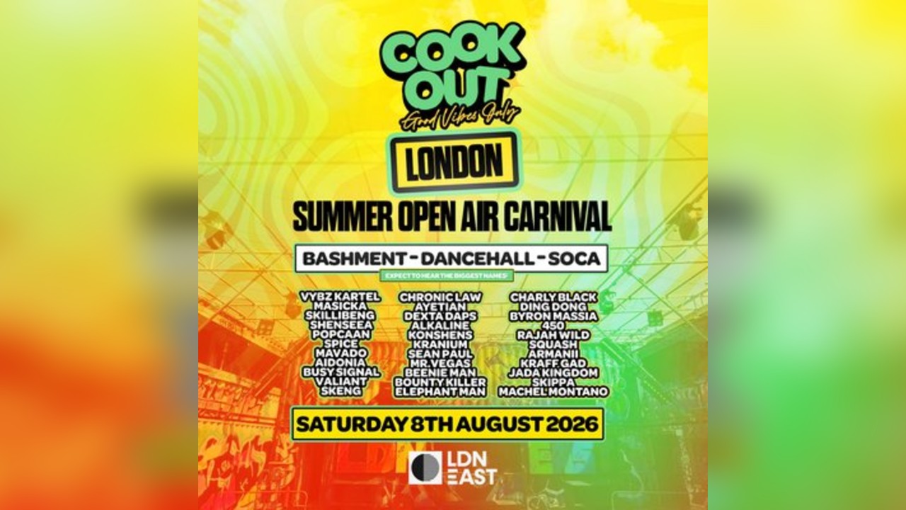 Cookout - Open-Air Summer Festival - Ldn East  - London