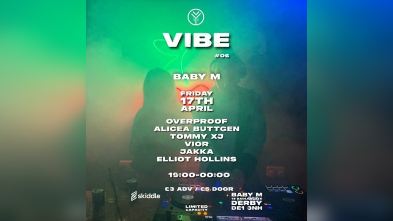 VIBE #06 - BABY M Underground / House / Deep / Tech / Jazz / Dub