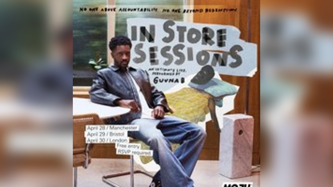 GUVNA B In store session Bristol