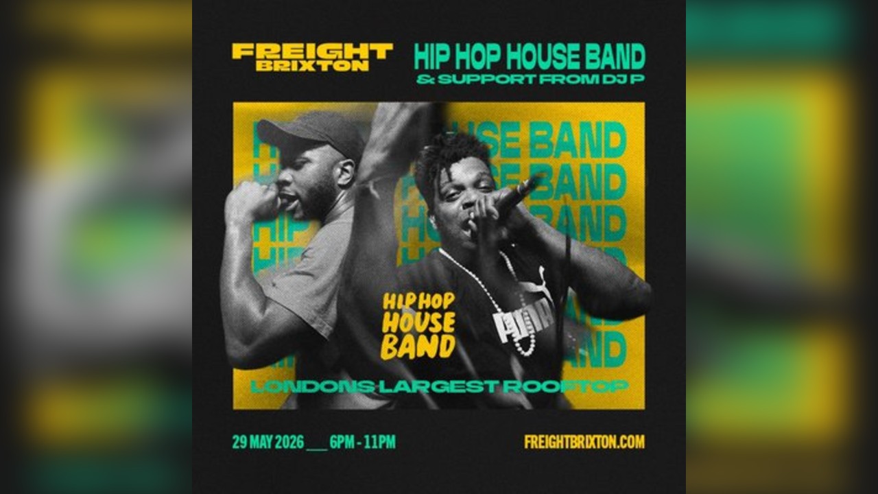 Hip Hop House Band Rooftop Session w DJ P