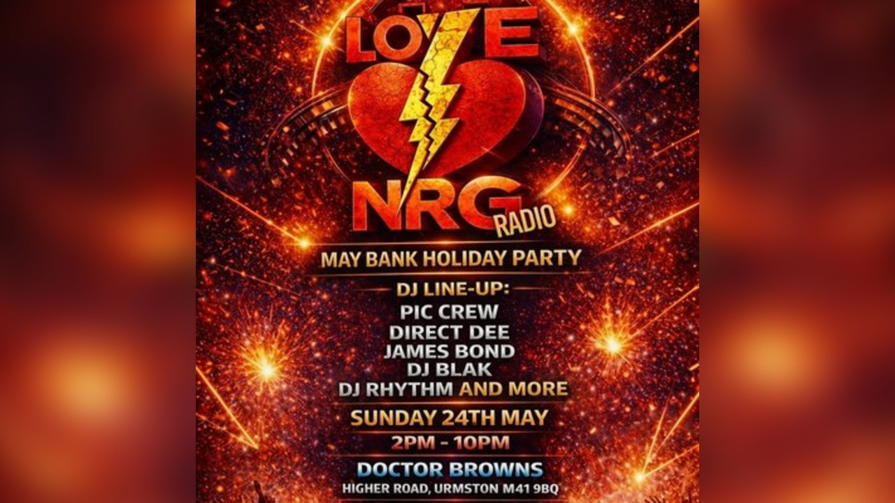 Love NRG Bank Holiday all dayer