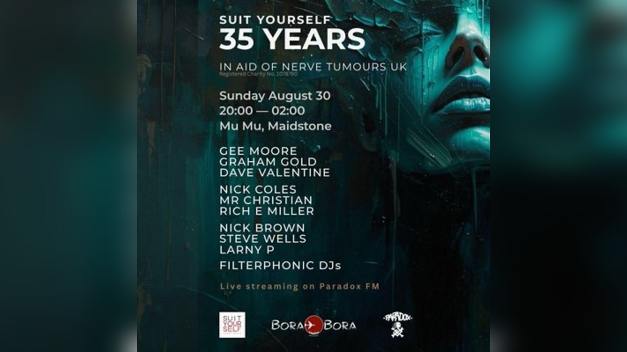 The Suit Yourself 35th anniversary party.